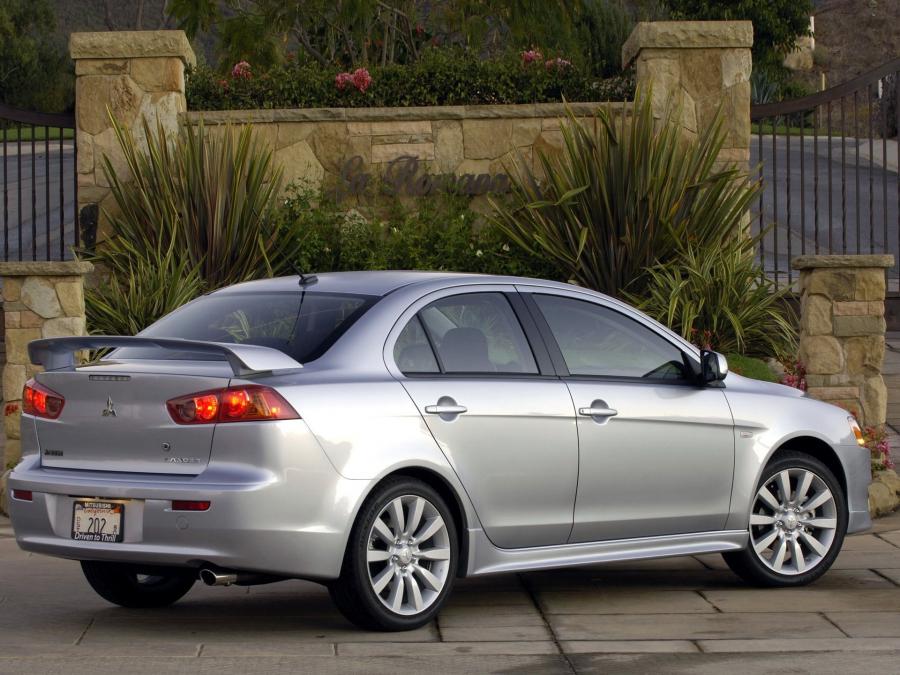  Mitsubishi Lancer X GTS 2008 года  (US) (фото 4 из 5)